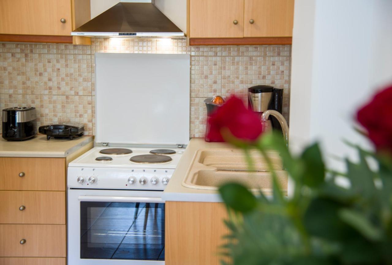 Manolia Dream Apartment 30M To The Beach Agia Marina Buitenkant foto