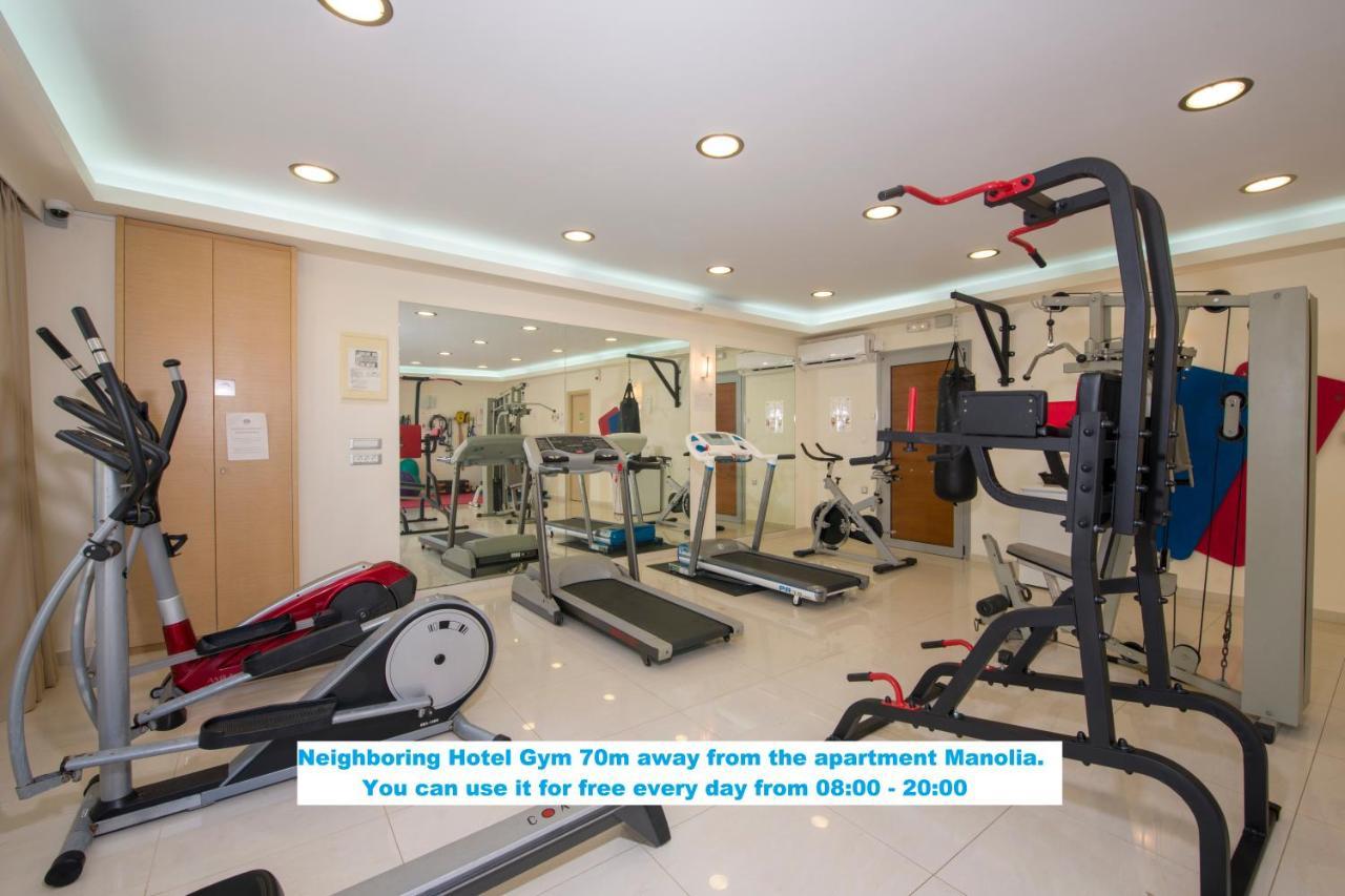 Manolia Dream Apartment 30M To The Beach Agia Marina Buitenkant foto