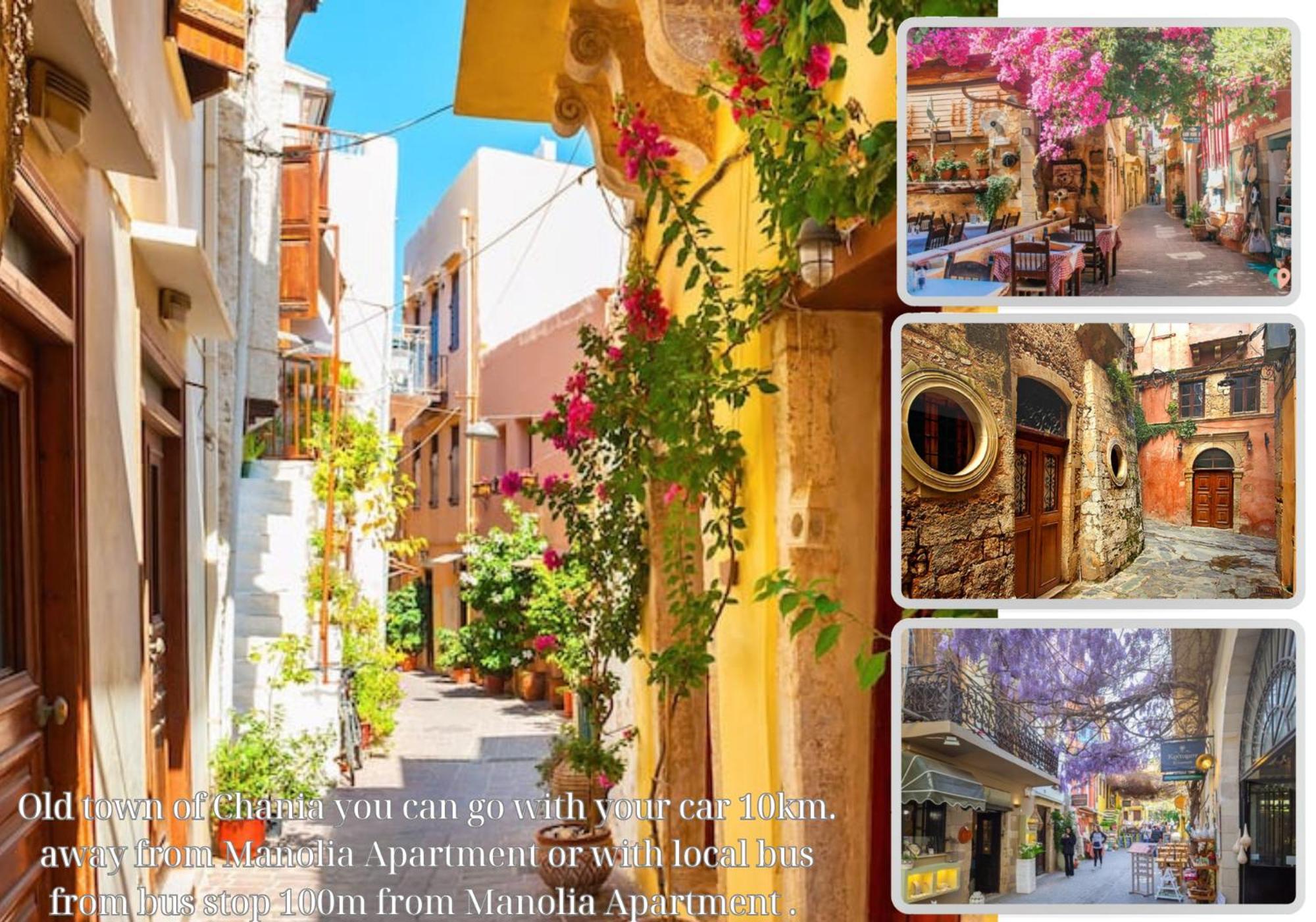 Manolia Dream Apartment 30M To The Beach Agia Marina Buitenkant foto